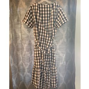 NWT Gap Plaid wrap dress size XXL